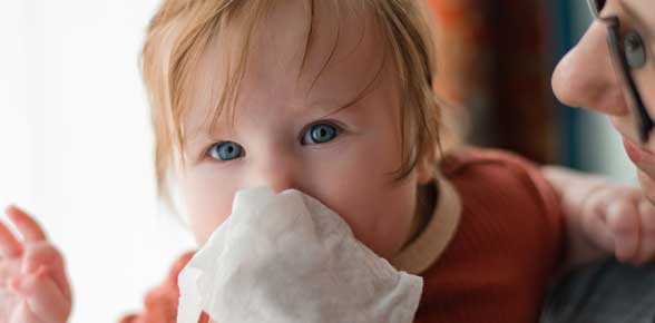 Nos conseils de préventions pour les bébés allergiques au pollen